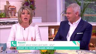 Ruth Langsford admits dreaming about going to the toilet in public