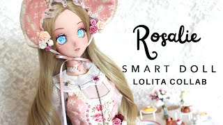 Lolita Collab Smart Doll Custom “Rosalie” – Rose Tea Theme — with Moonlight Jewel and Enchanterium!