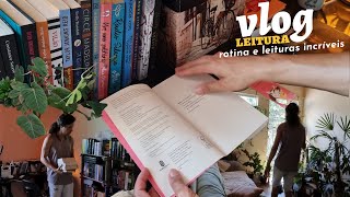 vlog rotina de casa, leituras e livros recebidos