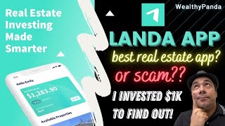 Landa App Review: Best Real Estate app of all times? or A Scam? I dropped a $1000 to find out