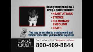 DAVIS & CRUMP P.C. TV SPOT LOW TESTOSTERONE ISPOT.TV