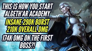 Bow Down Before Greatness! MUST WATCH Insane Algeth'ar Academy Opener