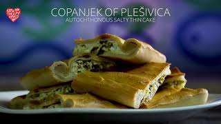 Copanjek of Plešivica (autochthonous salty thin cake)