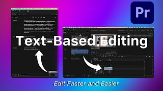 Revolutionize Your Editing Game with Premiere Pro's NEW A.I. Text-Based Editing Feature!