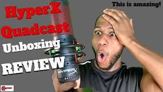 HyperX Quadcast Microphone Unboxing | Crayton Tv