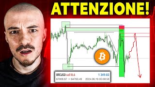 ⛔️BITCOIN IMPORTANTE!⛔️ IL RIBASSO CONTINUA!! Crypto News Italia📊