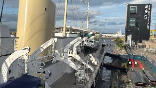 Tour of The Royal Yacht Britannia - favourite Holiday Home of Royal Family