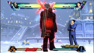 ULTIMATE MARVEL VS. CAPCOM 3 Nemesis solo combo