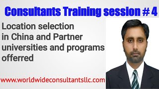 consultants Training session #4