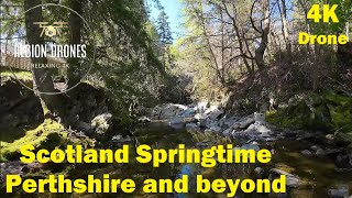 A Scottish Spring Perthshire and Beyond (from above) - DJI MINI3 Pro / DJI AIR3 / DJI AVATA 4K 2024