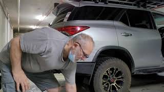 #0026 Protecting the paint on the Fortuner