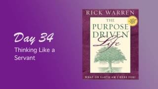 Purpose Driven Life Day 34