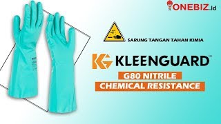 SARUNG TANGAN TAHAN KIMIA | Jual KLEENGUARD G80 Nitrile Chemical Resistance, Distributor KLEENGUARD