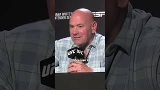 DANA WHITE RETRUCA JORNALISTA E DEFENDE POATAN "POR ISSO TODOS AMAM ELE" #poatan #alexpereira #mma