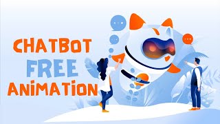 Chatbot [Free Cartoon Animation] Video Background