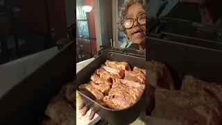 The Best Dinner Ever | Baked Chicken and Air Fried Ribs | #cookingwithdee