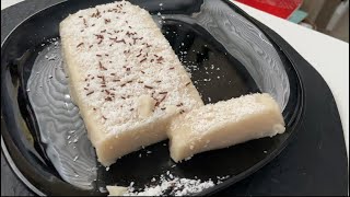 Sobremesa de  coco 🥥 com 3 ingredientes e sem gelatina