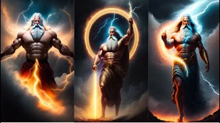 Greek Mythology -Zeus: god of thunder and lightning