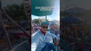 Calgary Stampede Day 1 as a Solo Traveller  #shorts #calgarystampede