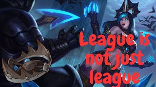 Apply what you're good at in life to League