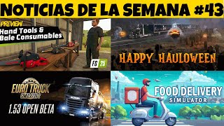 NOTICIAS DE LA SEMANA #43 - DIRT RALLY 2.0 - EVENTO HALLOWEEN - OPEN BETA 1.53 - GRECIA Y MUCHO MAS