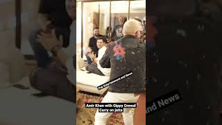 carry On Jatta 3 Amir Khan and Gippy Grewal jamming on Angreji Beat song , Bhinu , Sonam , jaswinder