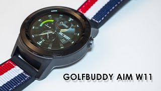 Unboxing the GOLFBUDDY aim W11 GPS Golf Watch