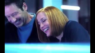 Gillian Anderson & David Duchovny - The X-files season 11 bloopers excerpt