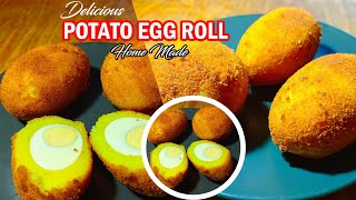 How To make Tasty Snacks at home With Potato & Egg | Snacks recipe | Potato Snacks | Egg Snacks