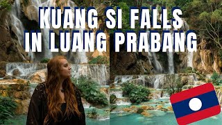 Visiting Kuang Si Falls In Luang Prabang Laos: The Most Incredible Waterfalls!