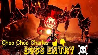 Choo Choo Charles Boss Entry 🤜Fight With Boss #choochoocharles