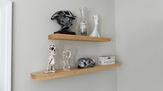 DIY - Floating Shelves | No Special Hardware