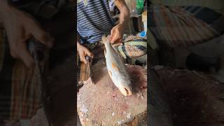 Amazing Poa Fish Cutting Skills In Bangladesh Fish Market #shorts