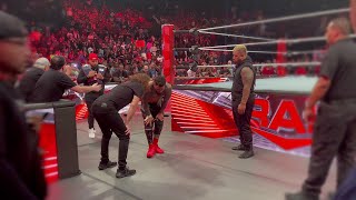 The Bloodline Leaving RAW Off Air (11 28 22, Norfolk VA)