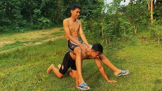 Horse ride, shoulder ride, piggyback, King compilation challenges🔥