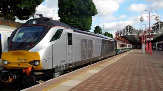 (unused) 68010 departs a sunny London Marylebone