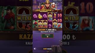 Wild West Gold Megaways Big Win #slot #shorts