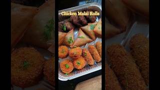 Chicken Malai Kabab Recipe #shorts #chickenkabab #malairollrecipe #homemade #viral #foodie