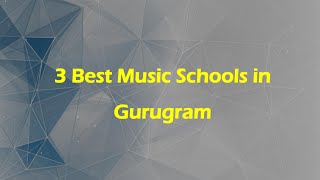 3 Best Music schools in Gurugram, Haryana 2024 | Music academies