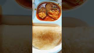 Husband's breakfast today| Nov10 #shorts #fish #foodie #today #trending #breakfast #chapati #dosa