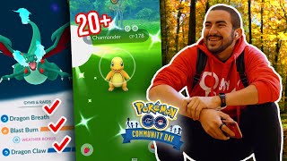 MASTERING CHARMANDER COMMUNITY DAY in Pokémon GO!