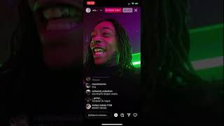 Wiz Khalifa Instagram live 11.25.21