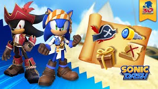 Sonic Dash -  CAPTAIN SHADOW AND PIRATE SONIC (HD, Widescreen)