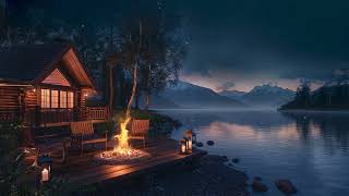 Campfire Ambience with Night Animals such as Owls and Crickets. Made for Relaxation & Sleep, Enjoy