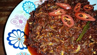 Resipi Sambal Ikan Bilis Mudah dan Sedap