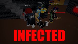 INFECTING PEOPLE WITH SMILE (Roblox)