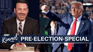 "Election Day Eve: Jimmy Kimmel’s Hilarious Roasts of Political Chaos!"