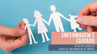 Enfermagem é cuidado - Estatuto da Criança e do Adolescente