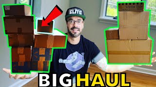 HUGE 13 BOX TOY HAUL & EPIC LJN UNBOXING! Mythic Legions, Mattel Creations, Star Wars, GI JOE & More