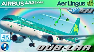 LIVE AER LINGUS A321N Dublin - Heathrow FULL FLIGHT - Microsoft Flight Simulator 2020